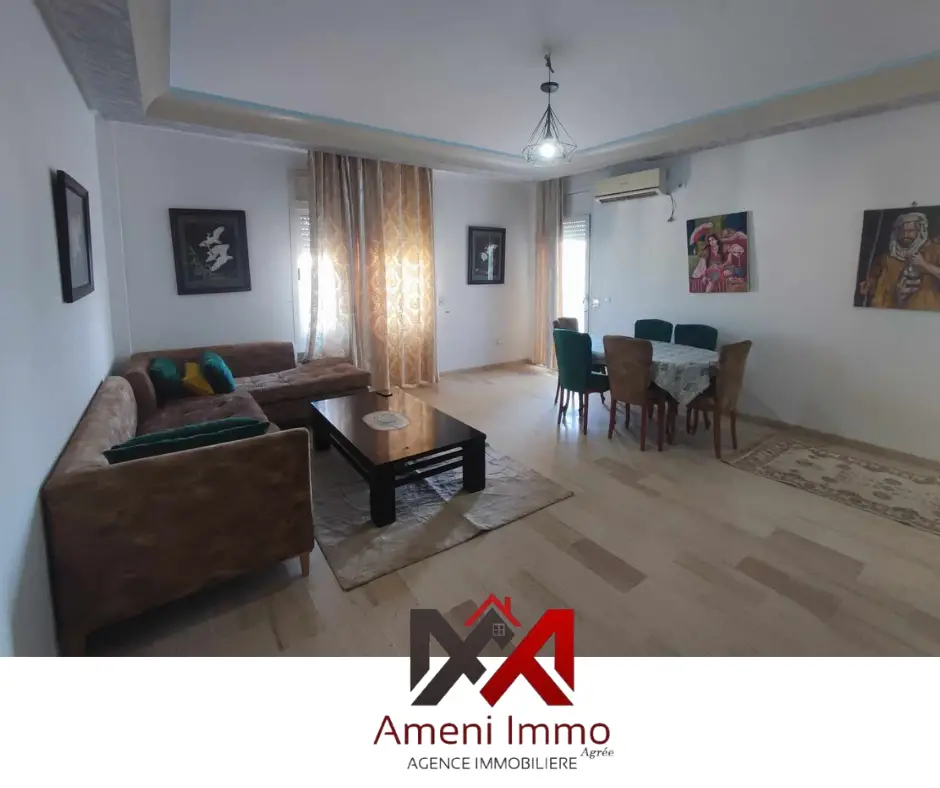 Location Meublé Appart s+2 haut standing à El Mourouj 6. - Photo 1