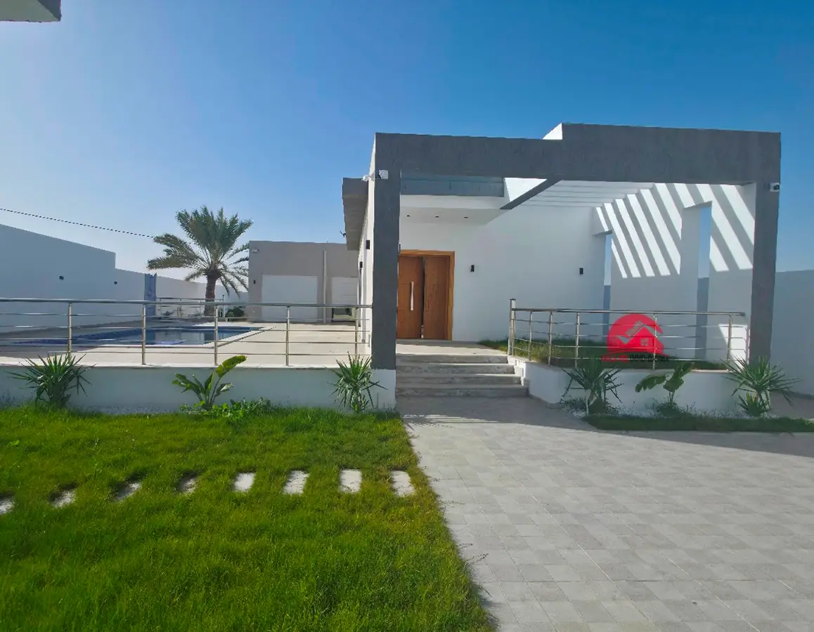 Vente d'une villa neuve avec piscine à Djerba Midoun ZA  V 750 - Photo 3