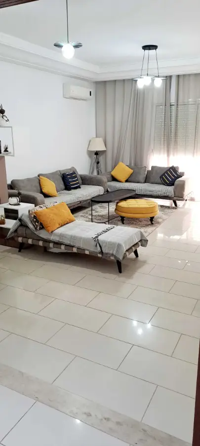 APT S4 meublé Neuf Cité Palmeraies l'aouina à l'année  - Photo 4