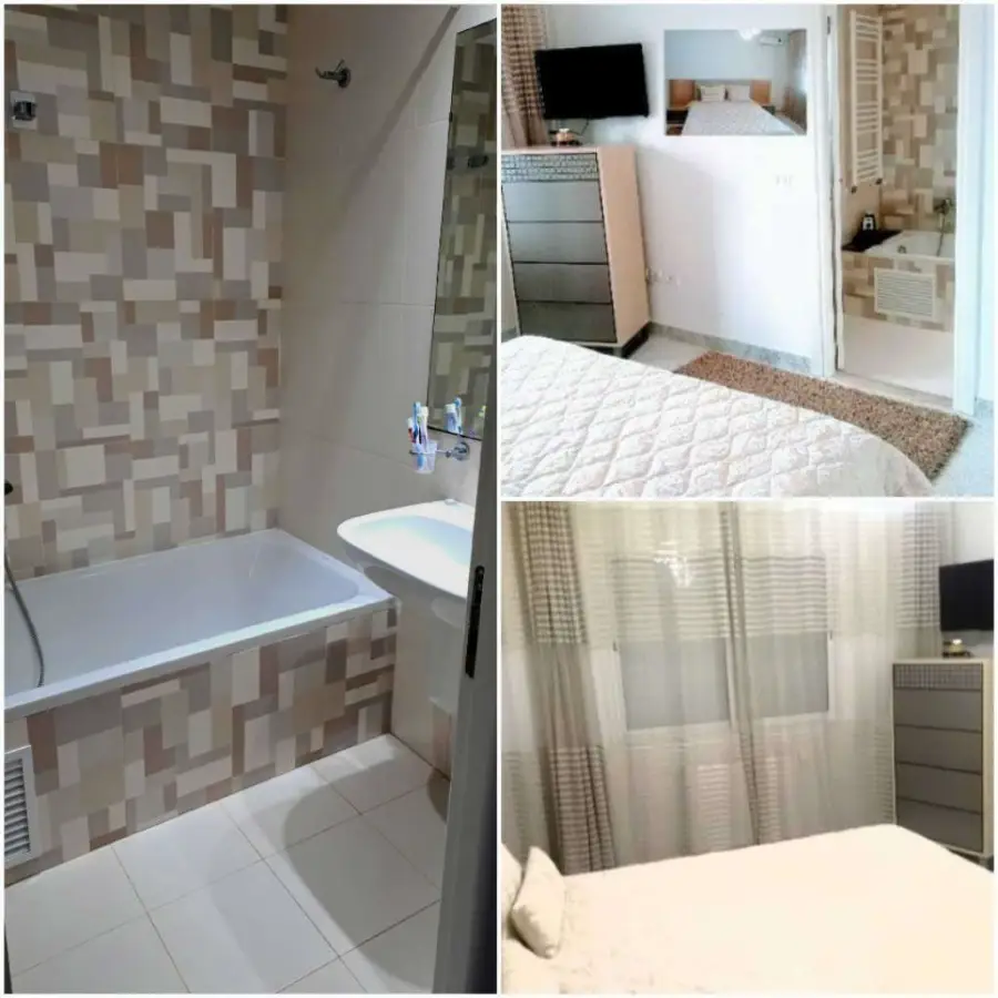 APT S4 meublé Neuf Cité Palmeraies l'aouina à l'année  - Photo 8