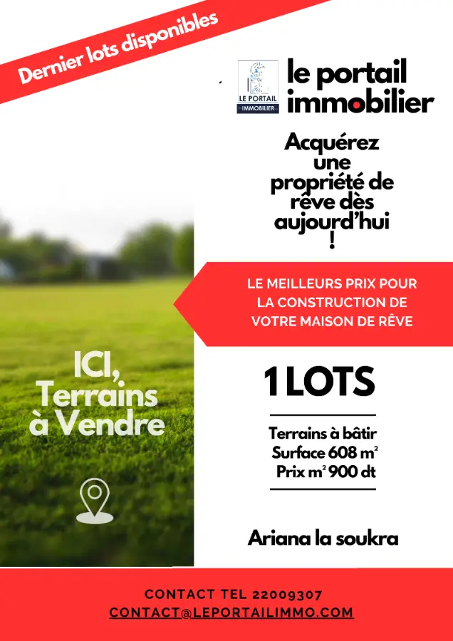 TERRAIN CONSTRUCLIBLE  A LA SOUKRA - Photo 1