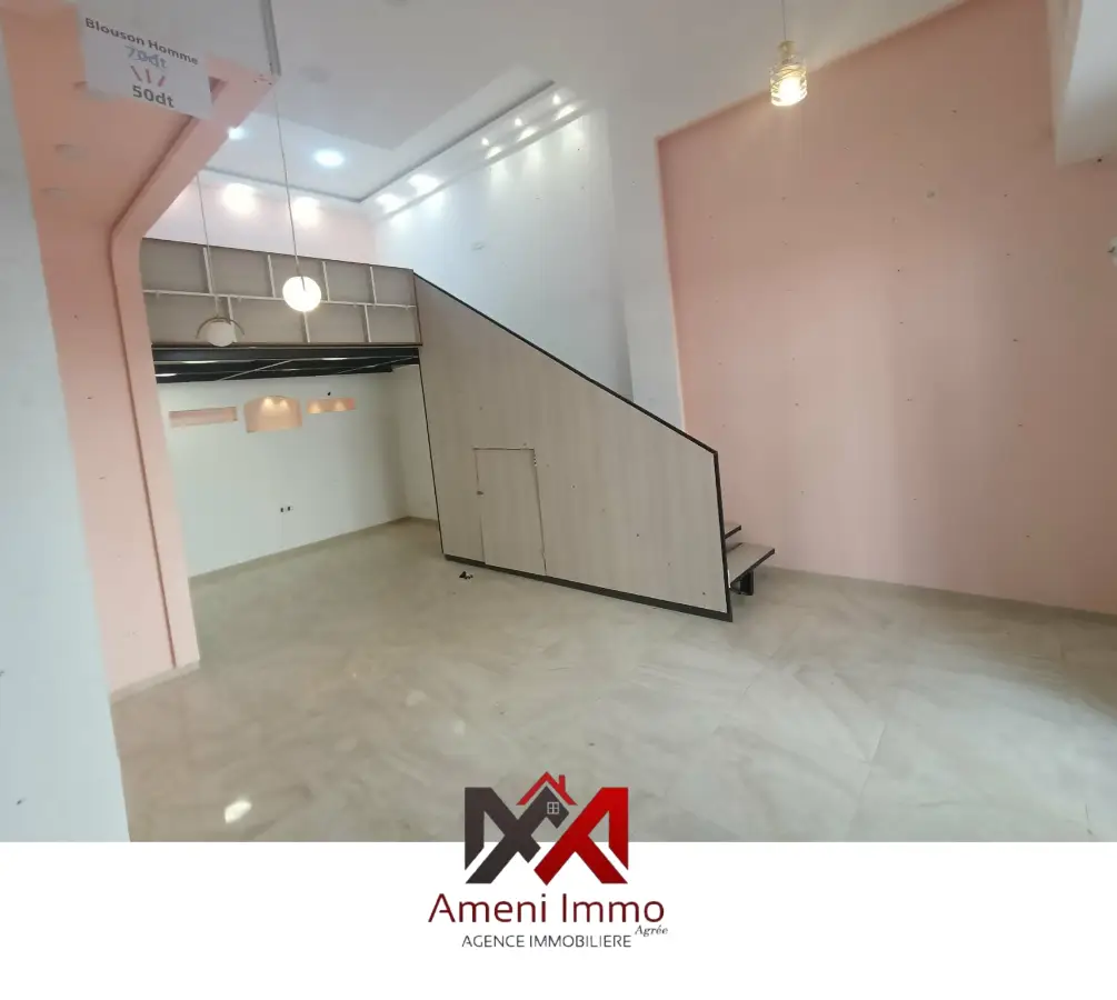 A louer #Local_commercial à El Mourouj 5 - juste à coté MG - Photo 5