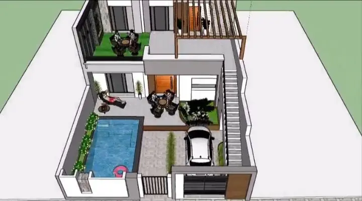 villa en cours de construction près de la mer - Photo 2