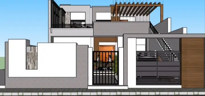 villa en cours de construction près de la mer - Photo 4