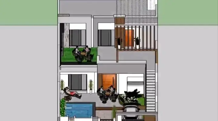 villa en cours de construction près de la mer - Photo 11