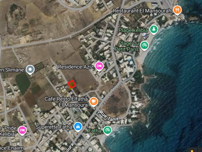 Terrain à Kélibia Mansoura plage - Photo 1