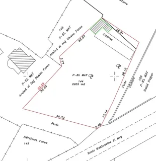 Terrain constructible à Djerba Mehrab 2203m² à Medenine