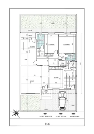 Terrain habitation 266m2 à Raoued  à Ariana