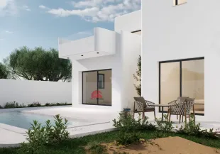 Projet clé en main de villa avec étage à Houmt souk Djerba ZU  P 743