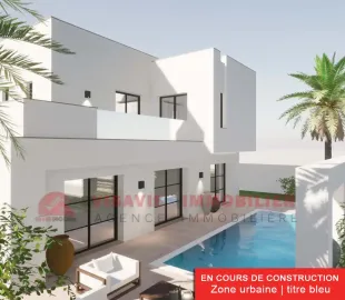 Construire une villa avec piscine à Djerba en Tunisie ZU  P 695