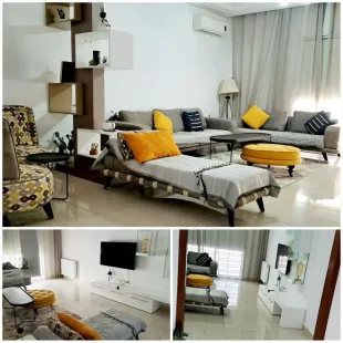 Particulier L S4 meublé Neuf pour étranger Cité wahat l 'aouina